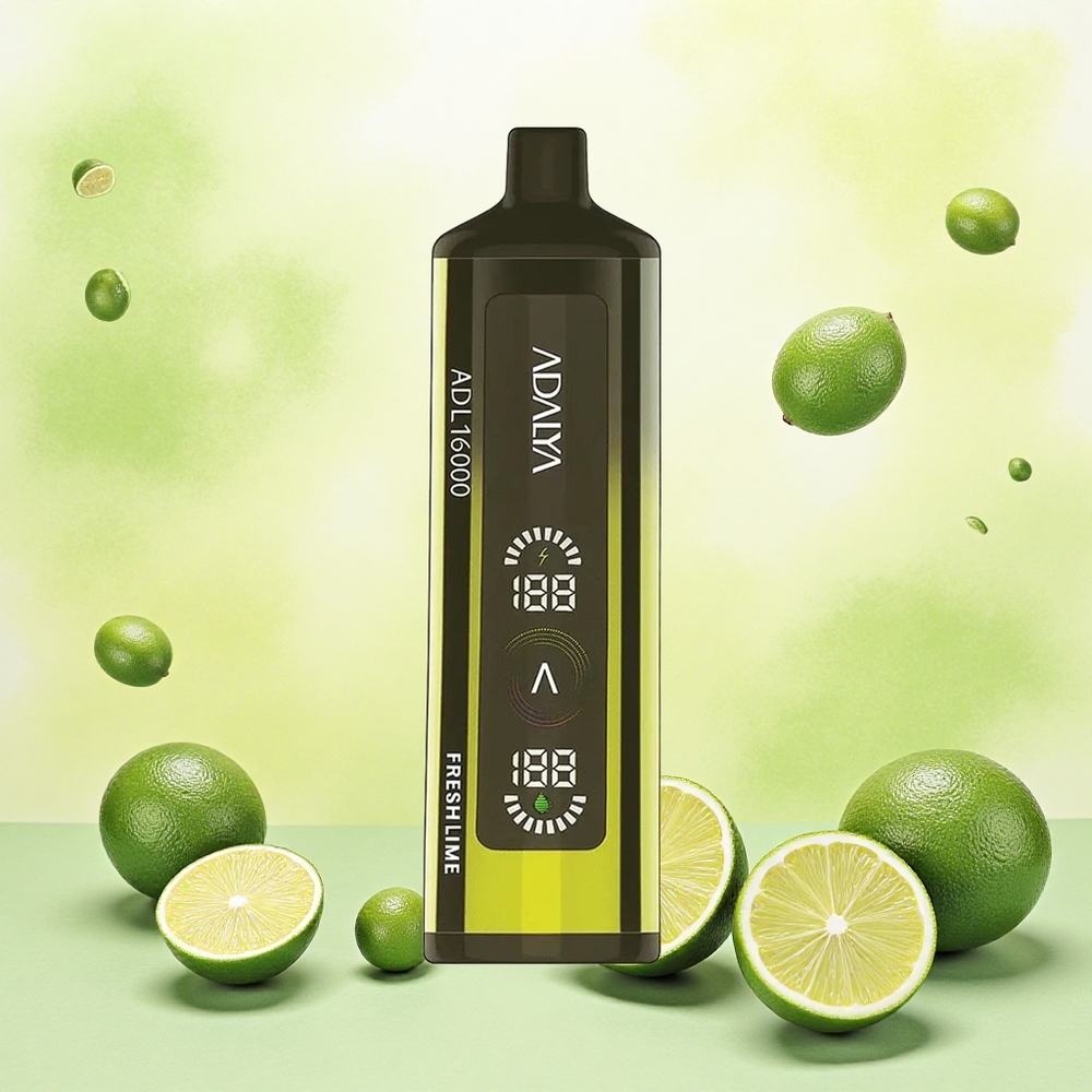 Descubra a Frescura e Confiabilidade do Adalya ADL 16000-Fresh Lime: O Seu Novo Companheiro de Vaping