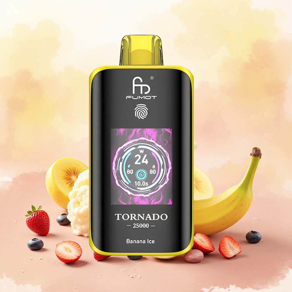 Fumot Tornado 25000 - Banana Ice: Uma Análise Abrangente